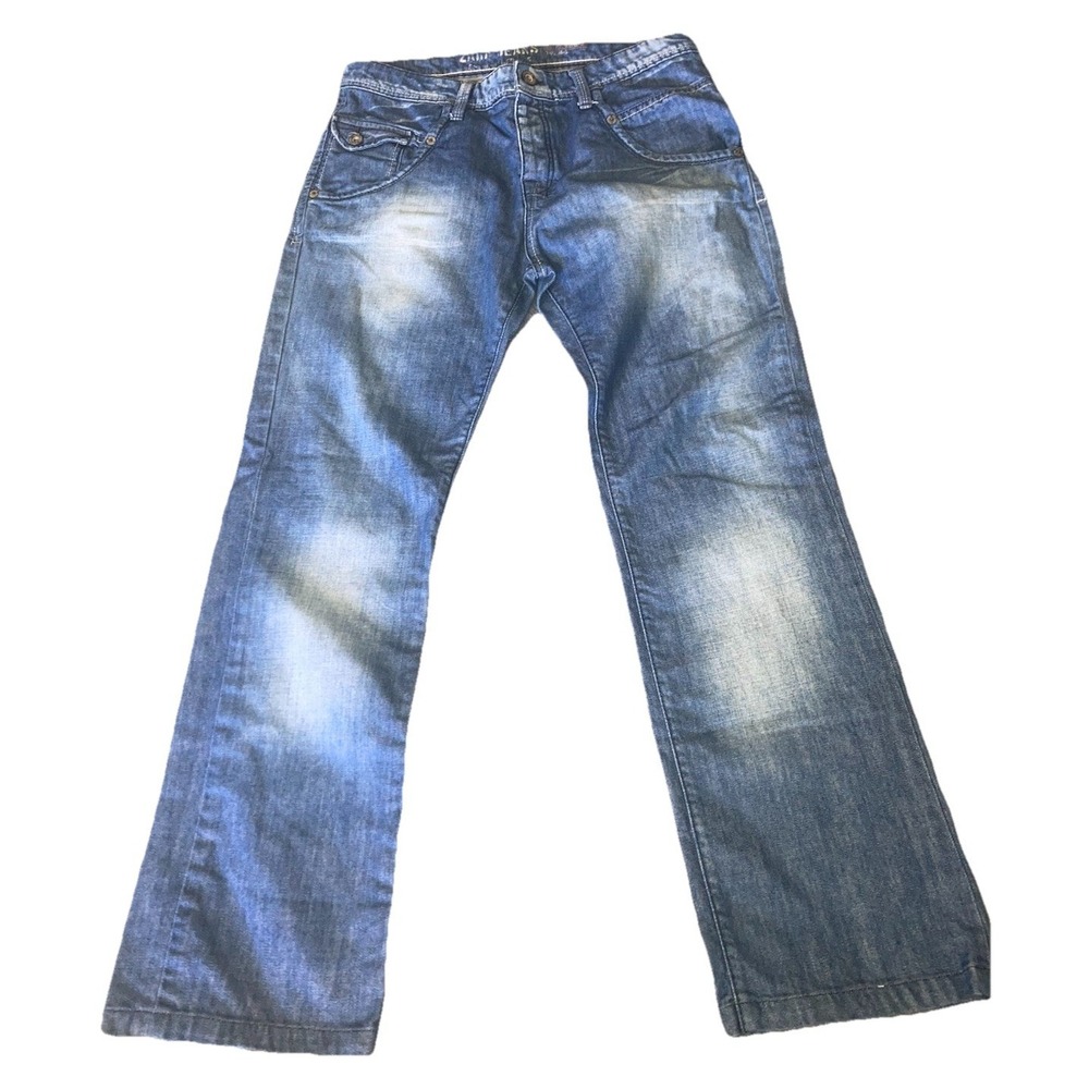 Zana Jeans Y2K Distressed Denim Men's W36 L36 Faded Grunge Streetwear